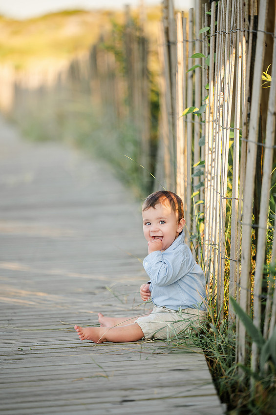 Baby milestone portrait